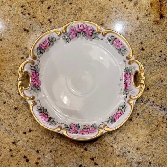 Other - Tirschenreuth Bavaria Germany Handled Porcelain Platter